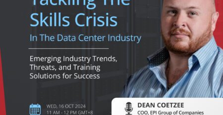 Webinar on Tackling the Data Center Talent Shortage by Cyberfox Train and EPI