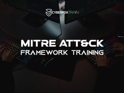 Visual representation of the MITRE ATT&CK Framework, showing a matrix of tactics and techniques - emblematic of the training offered by Cyberfox Train.
