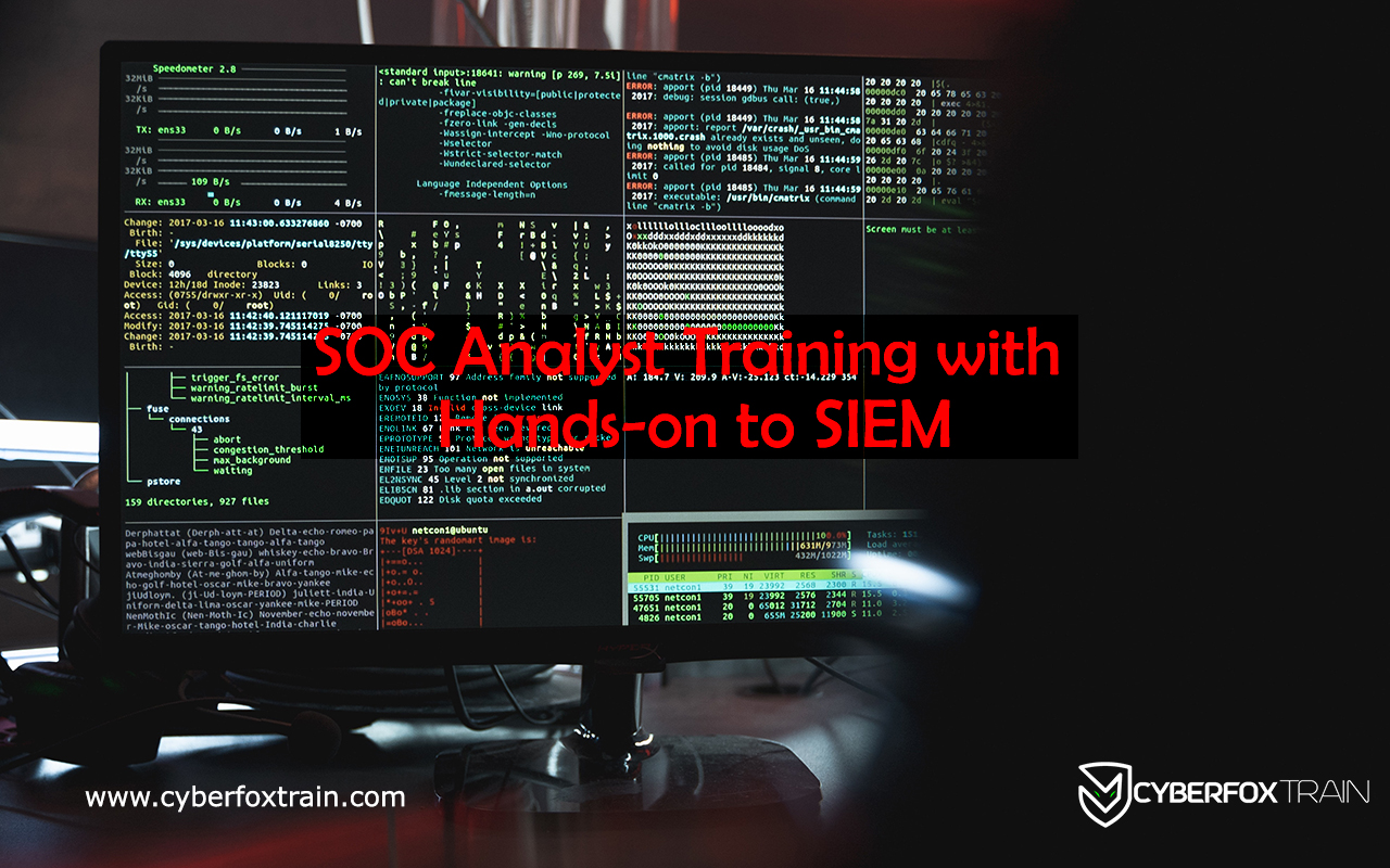 SOC Analyst Training with Hands-on to SIEM